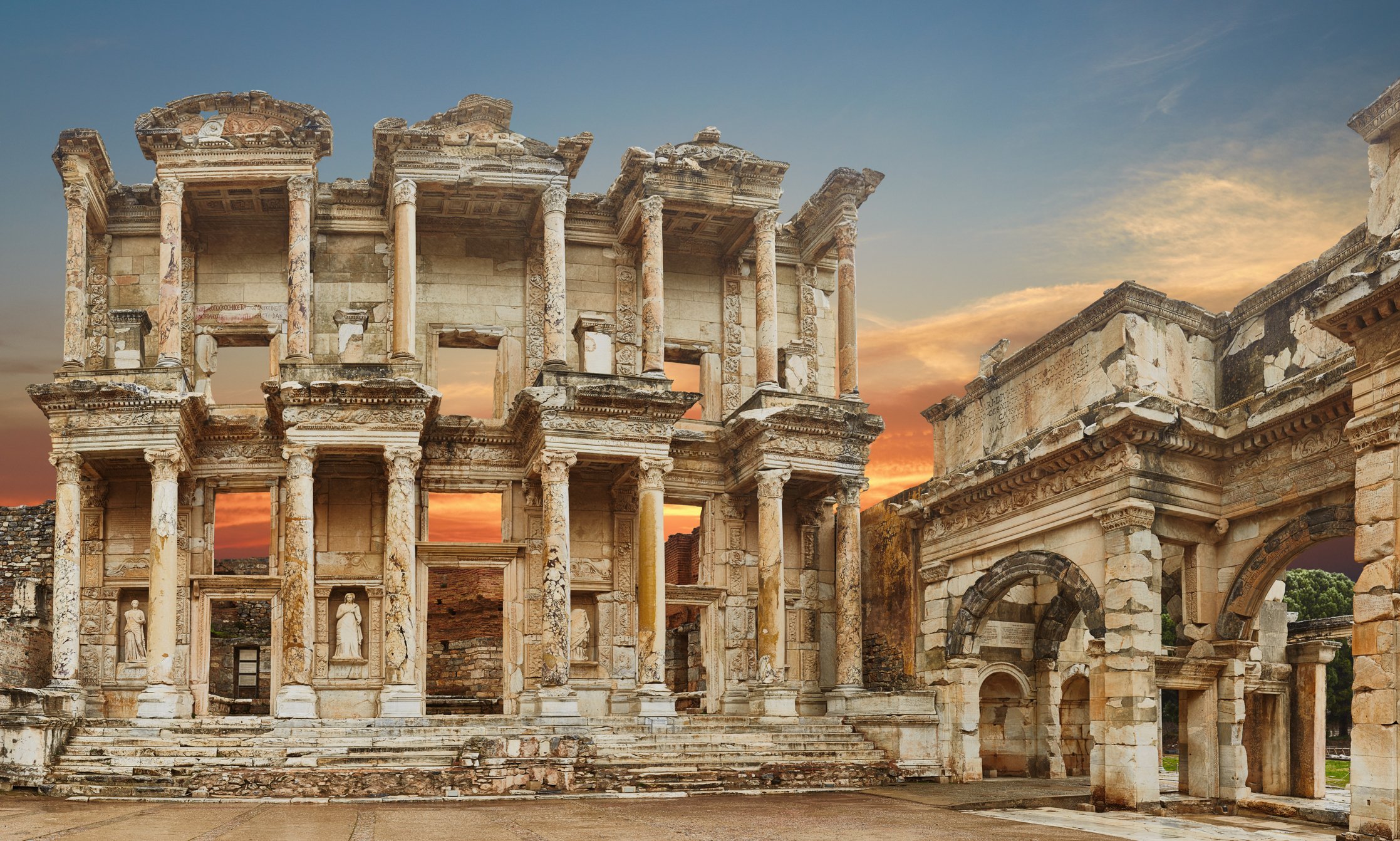 Thành phố cổ Ephesus mang vẻ đẹp cổ kính