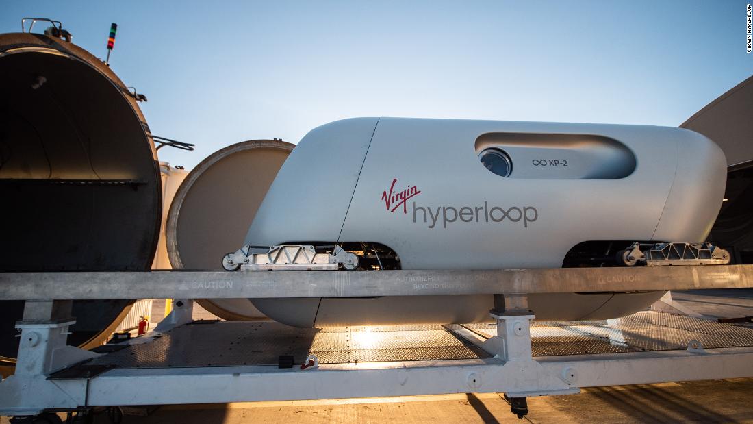 Hệ thống tàu Hyperloop siêu tốc dùng nam châm điện có công suất cao