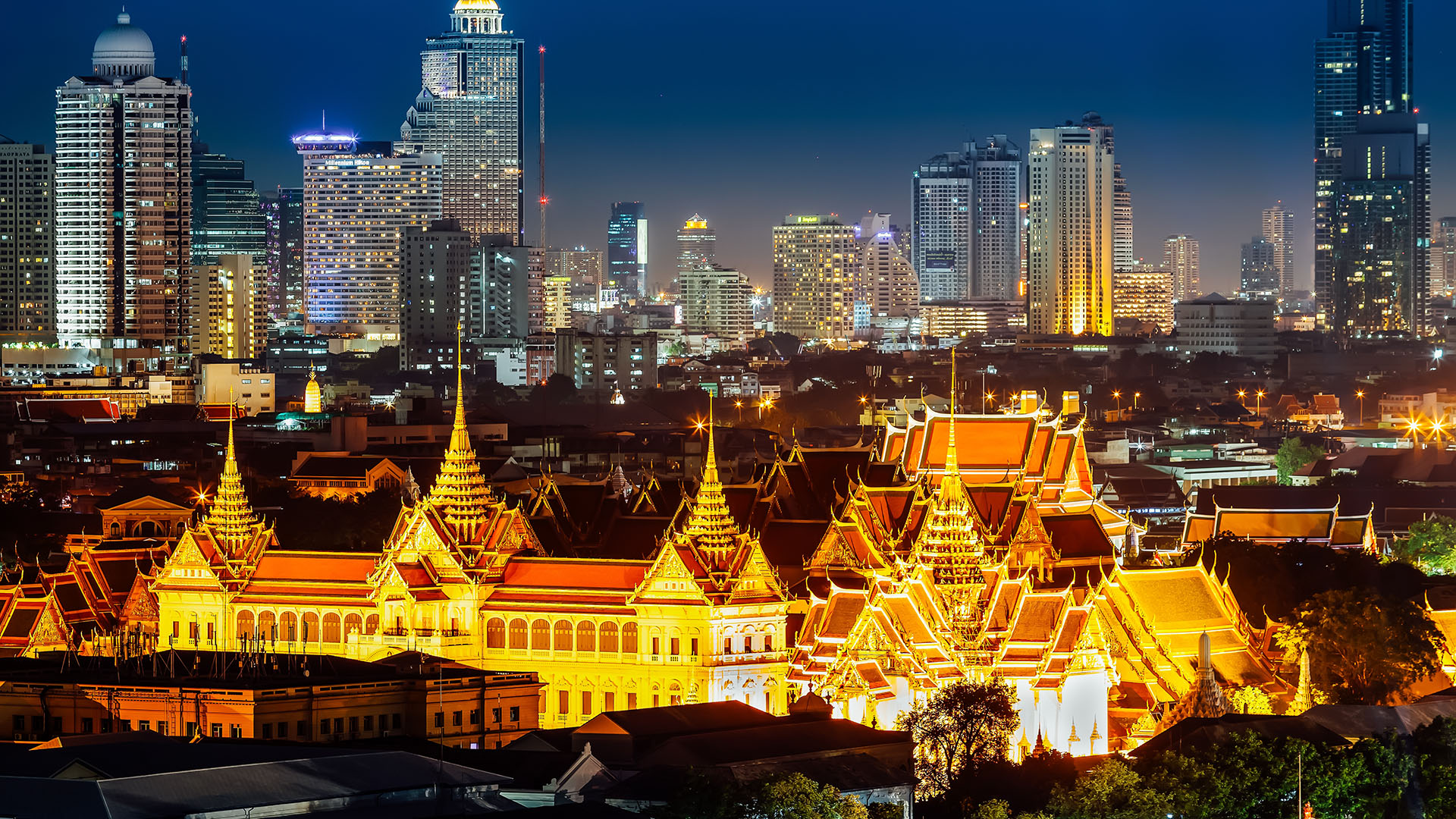 Bangkok vừa là thủ đô vừa là thành phố lớn nhất Thái Lan