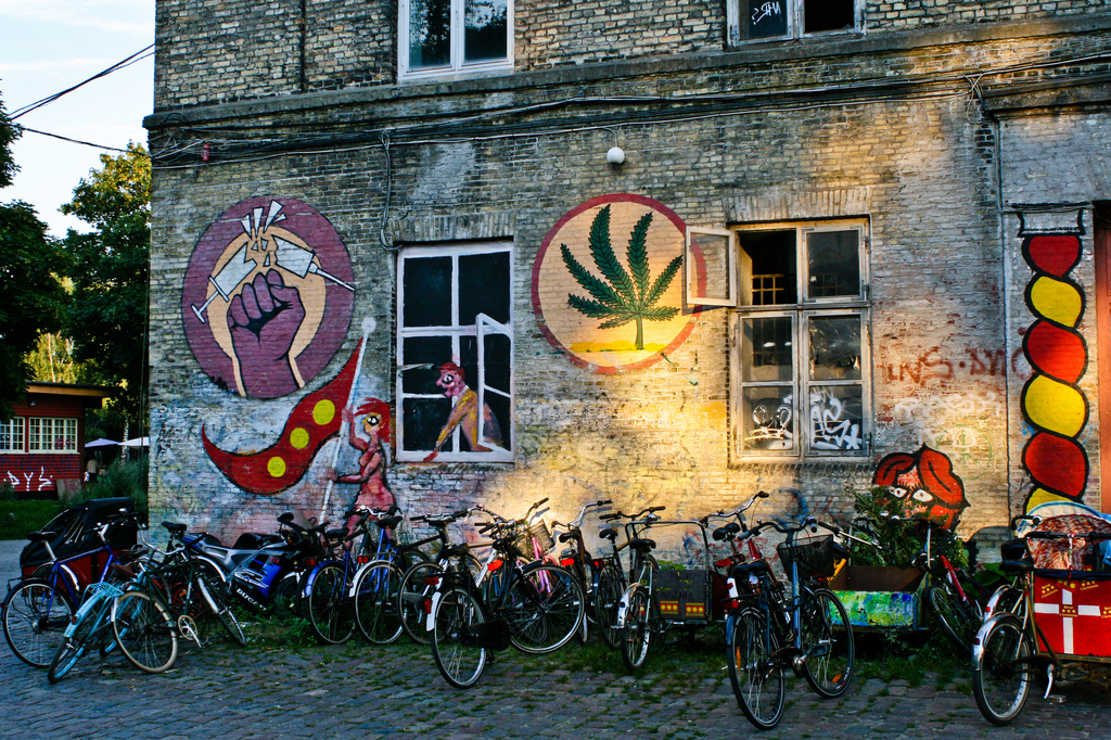Christiania là một trong những điểm du lịch vô cùng độc đáo