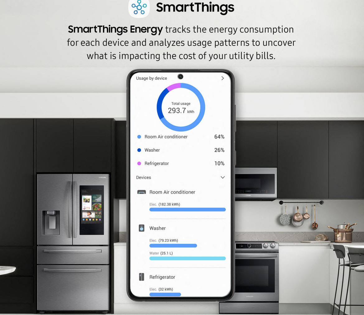 Samsung ra mắt SmartThings Energy tối ưu cho người tiêu dùng