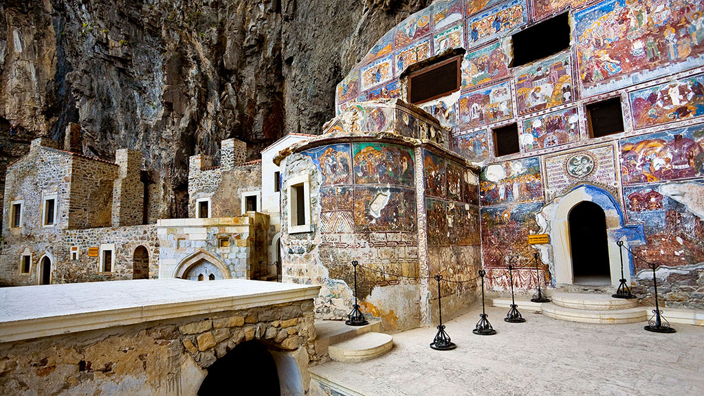 Tu viện Sumela có kiến trúc vô cùng độc đáo ở Thổ Nhĩ Kỳ